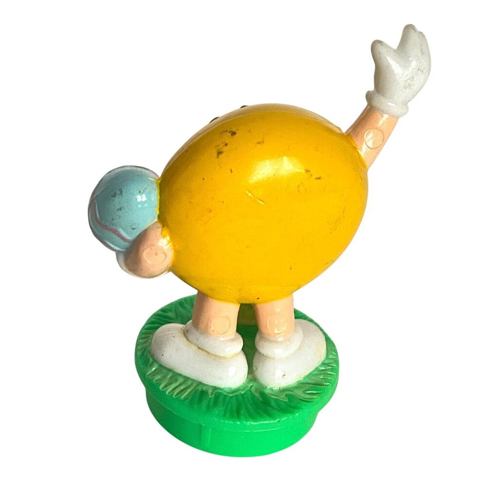 1992 M&M Yellow Easter Basket Eggs Candy Tube Topper 01D - Picture 4 of 8